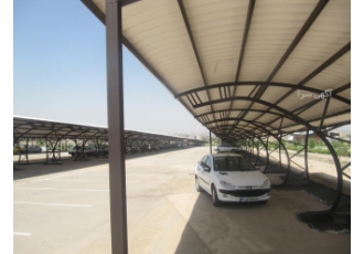نما پوشش خراسان تولید کننده پوشش های سقفی upvc پارکینگ نما پوشش خراسان
