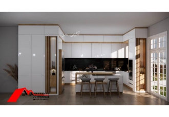 طراحی سه بعدی کابینت و دکوراسیون داخلی