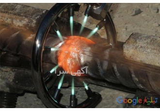 انجام جوش سر به سر میلگرد به روش فورجینگ