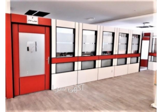 پارتیشن بندی اداری تک جداره ودوجداره ازجنس ام دی اف پارتیشن بندی اداری