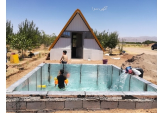 باغ در دشت لویین