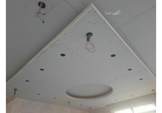 اجرای کناف pvcتایل شهراصفهان وحومه اجرای کناف سقف ودیوار pvc تایل