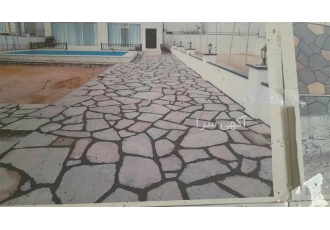 به ارائه خدمات پیمانکاری اجرای سنگ لاشه مالون