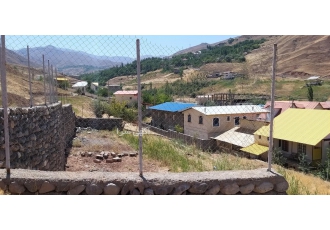 تهاتر زمین در طالقان با خودرو یا واحد تهاتر زمین 350 متری دیوار شده
