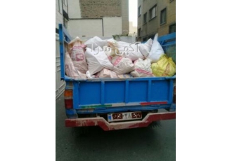 حمل بار نخاله و مصالح ضایعات نیسان کمپرسی حمل بار نخاله و فروش مصالح