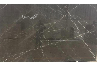 سنگ مرمریت لاشتر یک سنگ شیک و لوکس با تم رنگی تیره و رگه های ظریف سفید