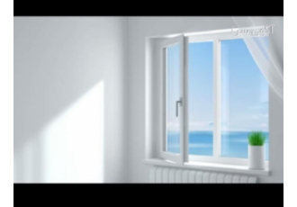 پنجره upvc دوجداره پرشین افلاک خرم آباد تولید کننده درب و پنجره upvc