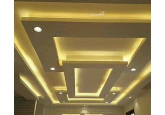 کناف کار حرفه ای ساختمان کناف کاری با طراحی بسیار شیک اجرای سبک