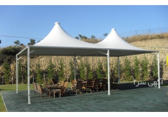 سقف خیمه ای الاچیق سایبان الاچیق خیمه ای شرکت سازه چادری غشاتنت