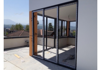 تولید درب پنجرهupvc الومینیوم اختصاصی ترمال بریک تولید کننده انواع درب