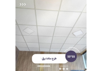 تایل گچی ۵۵*۵۵ تایل های گچی 55 55 با طرح های پرفروش حصیری تخم مرغی پانچ