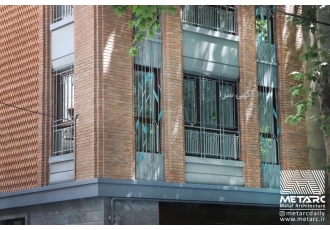 سازه فلزی متارک طراحی و اجرای انواع سازه های فلزی فلاشینگ نمای ساختمان