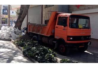 حمل نخاله و توزیع مصالح حمل نخاله خاکبرداری و خاک ریزی توزیع انواع