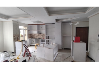 کابینت کمد دیواری تخت کم جا آریانا کابین ساخت و اجرا انواع دکوراسیون