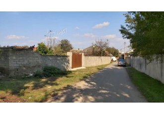 ۴۱۴متر زمین دارای جواز ساخت زمین دور حصار شده دارای مجوز ساخت بر خیابان