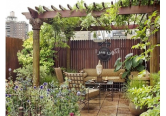 طراحی و اجرای روف گاردن طراحی و اجرای روف گاردن بام سبز دیوار سبز