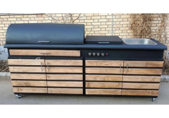 باربیکیو گازی کابینت‌دار مدل کابوک باربیکیو گازی مدل کابوک دارای یک