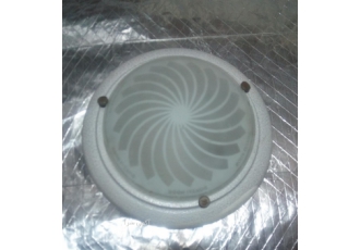 فروش ۱۵عدد چراغ سقفی بدنه فلز و شیشه تک لامپ تعداد 15 عدد چراغ های سقفی