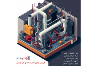 فروش لوازم تاسیسات و گرمایشی فروش انواع مدل های رادیاتور شوفاژ دیگ
