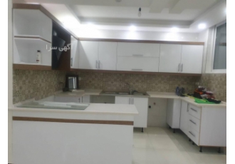 کابینت آشپز خانه ام دی اف تمیز در حد نو برازنده کابینت آشپز خانه ام دی