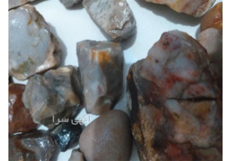 فروش ویژه سنگ عقیق خام آبدار با کیفیت عالی