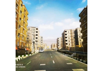 نمای مینرال ساختمانی /رنگ اکرلیک و کنتکس
