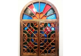 پنجره گره چینی سنتی پنجره سنتی گره چینی ابعاد 40 times 60 50 times 75