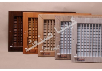 دریچه کولر و فن کویل ساخت انواع دریچه کولر از جنس پلاستیک آهن