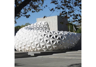 نمای سه بعدی کامپوزیتی المان های کامپوزیتی طراحی تولید و اجرای انواع