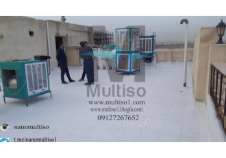 اجرای عایقبندی شیروانی و نما با نانومولتیزو آببندی شیروانی و ترمیم فلز