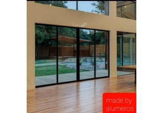 پنجره دوجداره آلومینیومی ترمال بریک و نرمال ساخت درب و پنجره