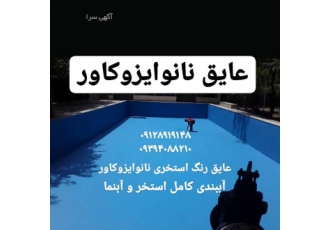 عایقکاری استخر در ملارد و کرج با رنگ پلیمری کشسان عایقکاری استخر با رنگ