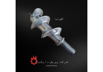 مارپیچ چرخ گوشت مدل G۲۰ ناسیونال ایران شرکت پویش دایکست اصفهان با بیش