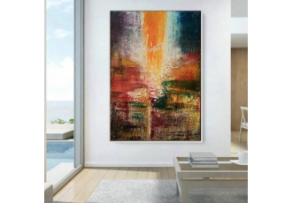 قیمت تابلو نقاشی مدرن قیمت تابلو نقاشی مدرن انتزاعی استاد مهدی خلیلی