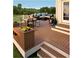 اجرای نما چوب پلاست چوب پلاست به ترکیبی از چوب طبیعی و موادپلیمری