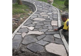 قیمت اجرای سنگ لاشه ؛ هزینه نصب سنگ کف حیاط قیمت اجرای سنگ لاشه برای کف