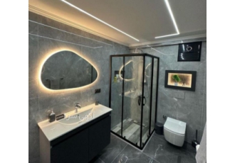 طراحی و اجرای کابین دوش متریال خارجی در کرج حمام خونه ات و ویلات رو