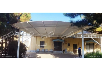 سایبان سایبان اسپنل سایبان خودروسقف پارکینگ ✅ساخت و اجرای کامل انواع