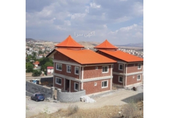 نصاب شیروانی آردواز پوشش سقف سوله تعمیرات خرپا