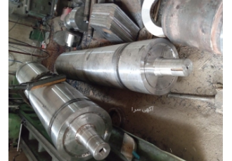 خدمات تراشکاری سنگین ساخت و تعمیر انواع غلتک و درام سبک سنگین تراش شافت