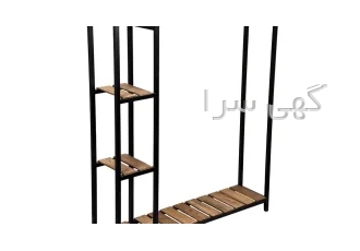 رگال لباس فلزی و چوبی رگال لباس فلزی و چوبی