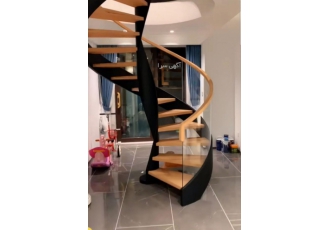طراحی و تولید راه پله فلزی و چوبی اسپیرال و مدرن طراحی و اجرای راه پله