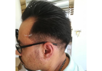 اصلاح مو مردانه درمنزل ✔️نگران نامرتب بودن موهاتون نباشید ✔️با پروتکل