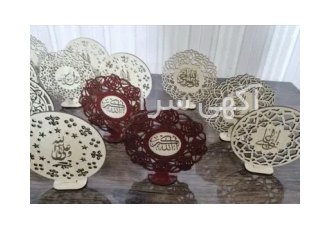 دکوری چوبی در فردیس دکوری چوبی رومیزی در دو سایز موجود است سایز کوچک