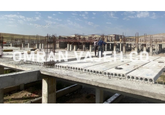سقف بتنی آماده هالوکور تولید سقف های بتنی پیش تنیده پیش ساخته هالوکور