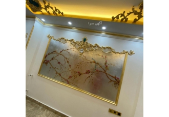 اجرای پتینه و پتینه کاری ورق طلا و میکروسمنت ⚛️گروه هنری عمارت معمار