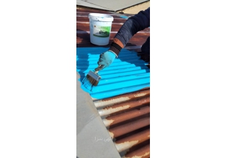 عایقکاری رنگی سقف شیروانی نانوایزوکاور عایق شیروانی نانوایزوکاور عایق