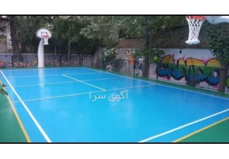 اجرای کفپوش ورزشی پلی یورتان کفپوش پلی یورتان جزو پوشش های بسیار مقاوم