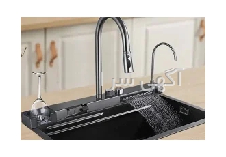 سینک ظرفشویی پیانویی در کرج سینک پیانویی که با نام سینک آبشاری نیز