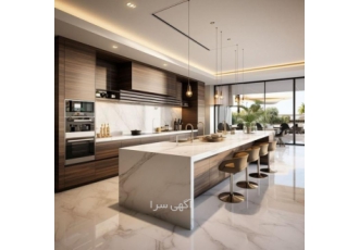 طراحی و دکوراسیون حرفه ای کابینت و آشپزخانه دفتر مهندسی و معماری آرا